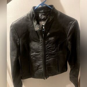 Women’s Leather Jacket Wilson’s Leather Maxima S Black Biker/motorcycle style